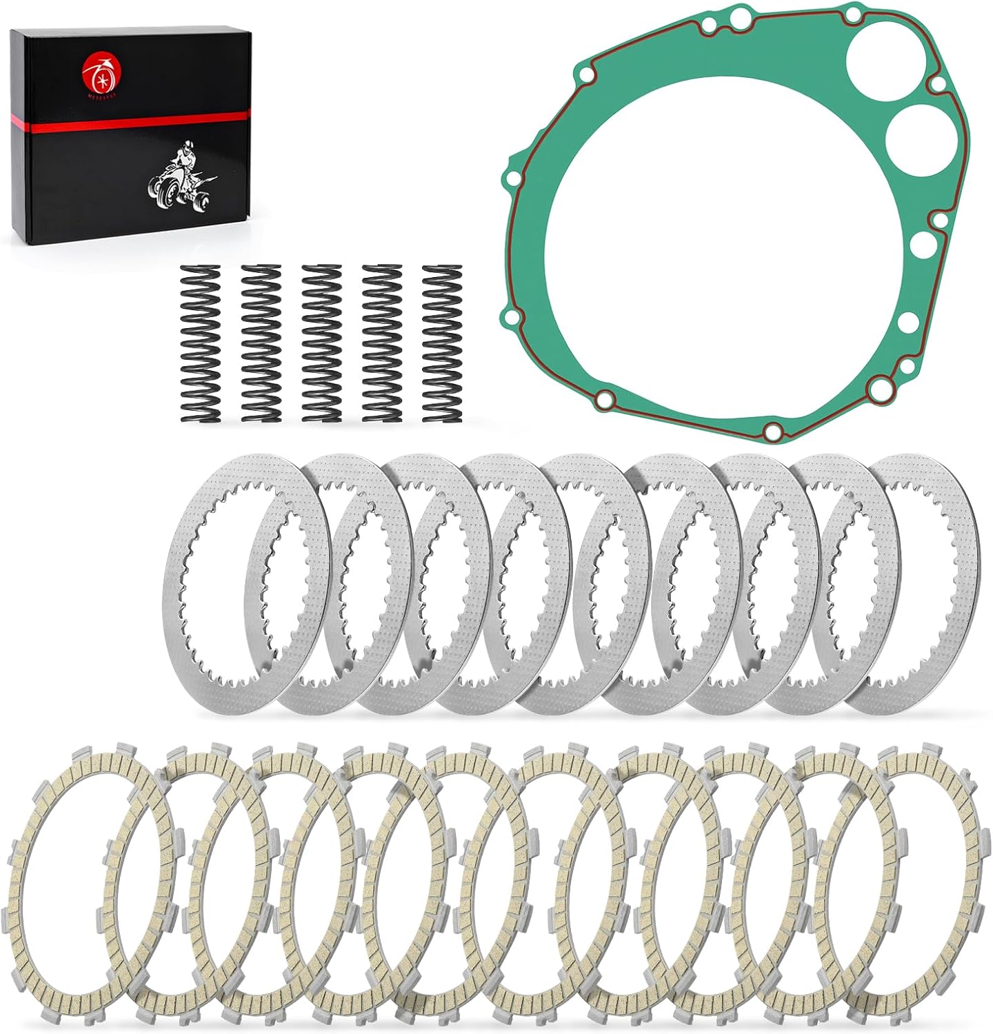 21400-40811 Clutch Friction Steel Plates Gasket Kit For Suzuki GSX-R1000 2001-2004 GSX-R1000Z 2003-2004