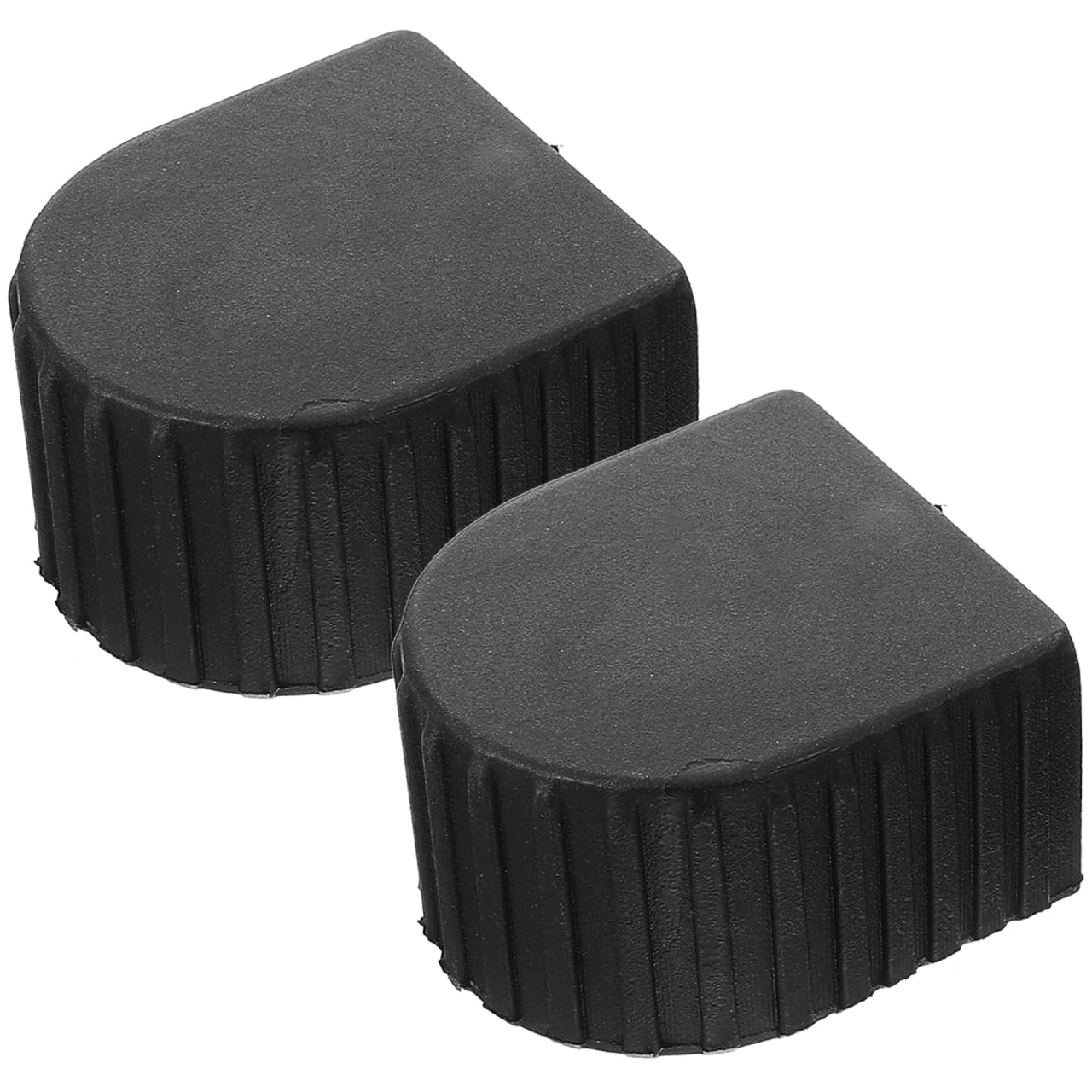 SEWOART Telescopic Ladder Caps 2 Pack Ladder Plastic End Caps Thickened Cover Replacement Accessories for Extension Home Garden Use