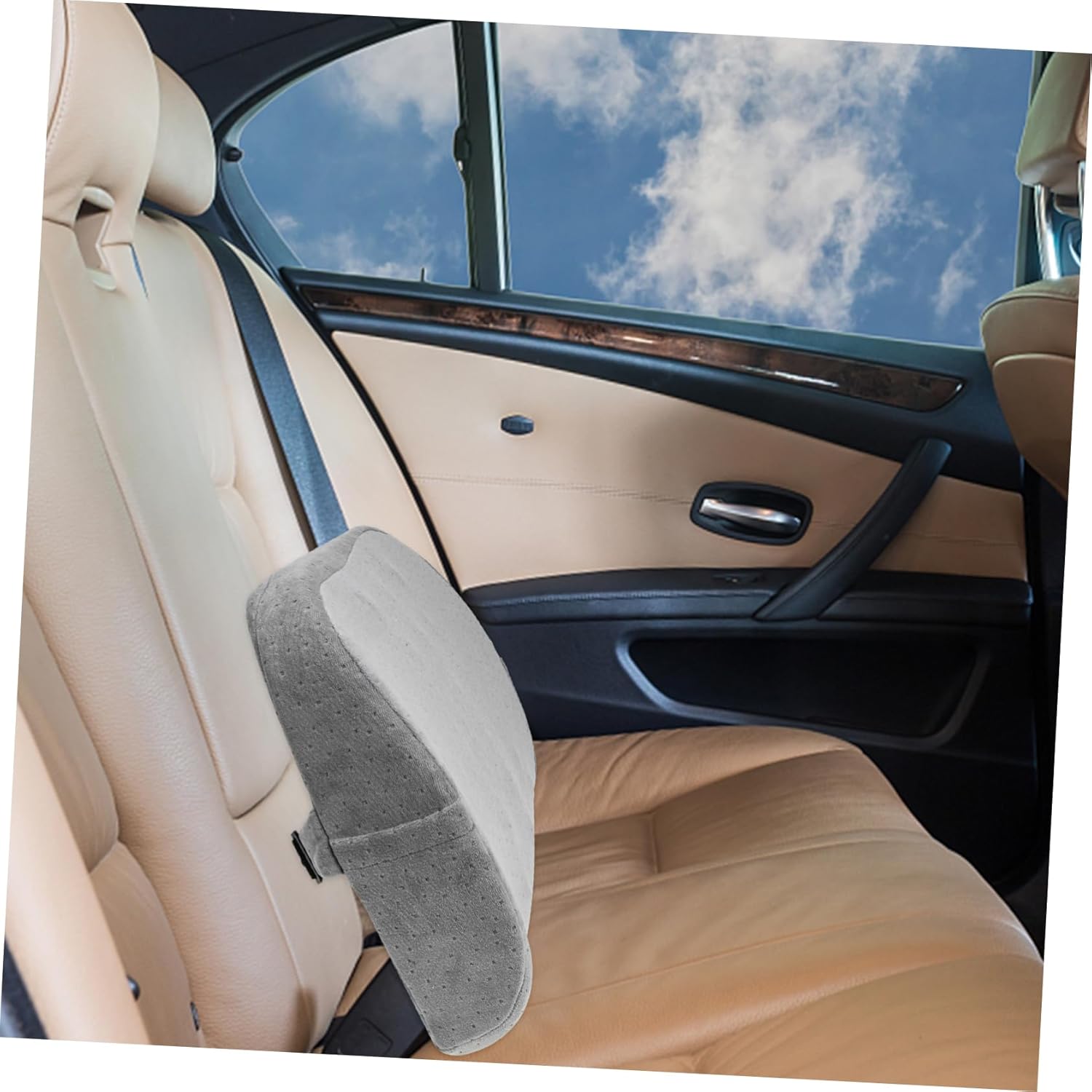 Casper Pillows Alternative Memory Foam Pillow Lumbar Support for Car Office Home Pain Relief Soft Texture