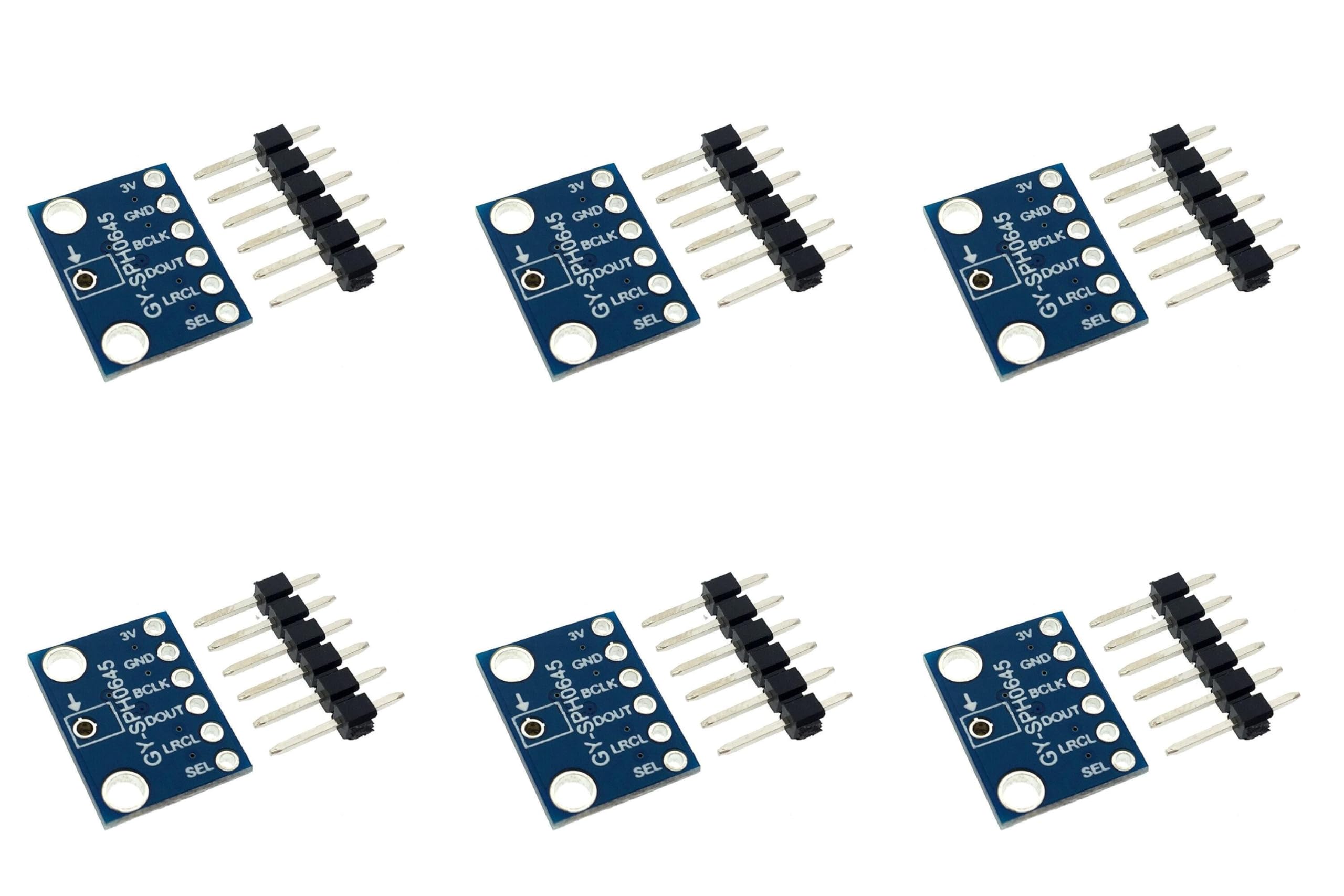 (6 pc) FlyRobo GY-SPH0645LM4H Digital Sound Sensor-image-31