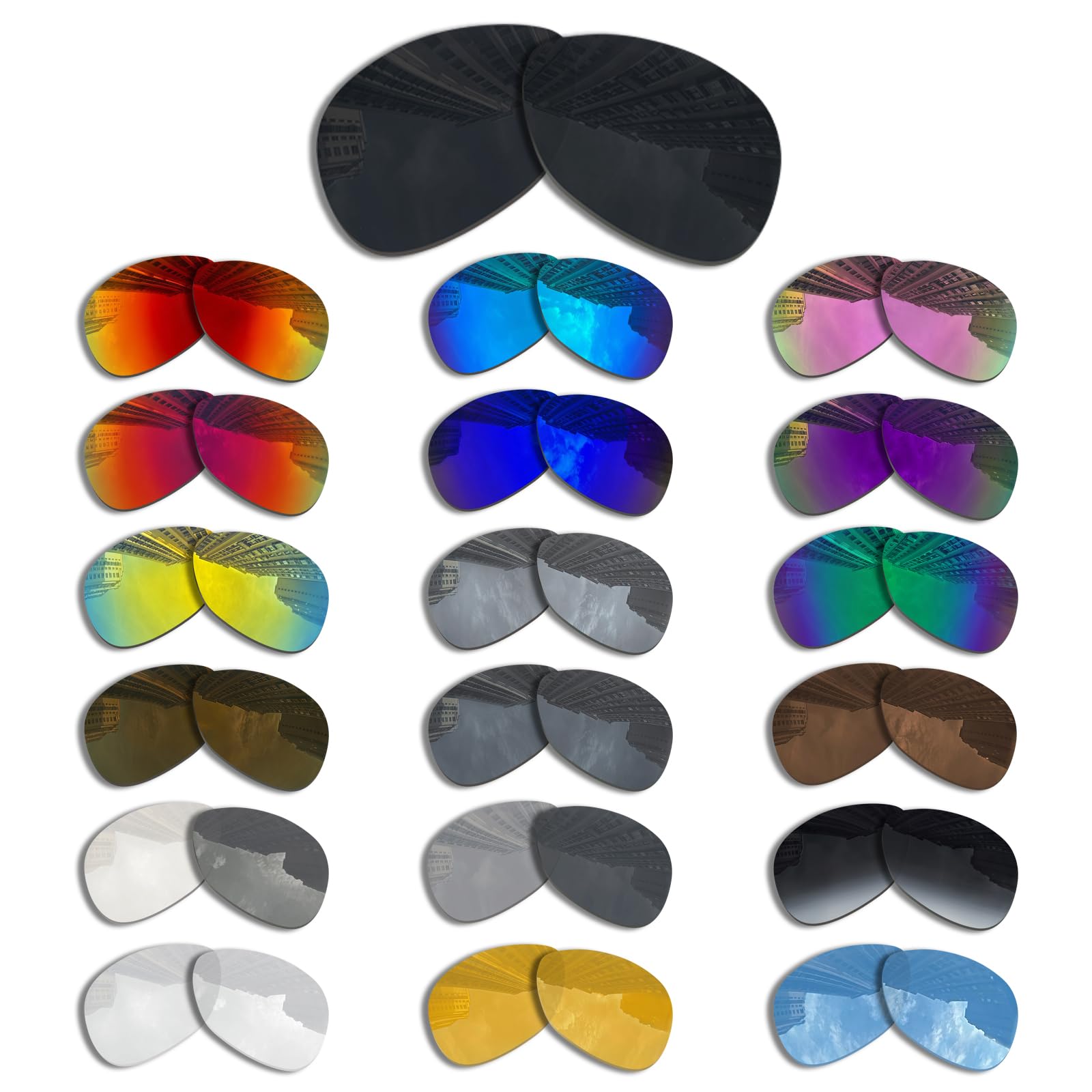 Polarized Replacement Lens fit Oakley Crosshair New 2012 OO4060 Sunglass-Anti-Scratch|Impact-Resistant