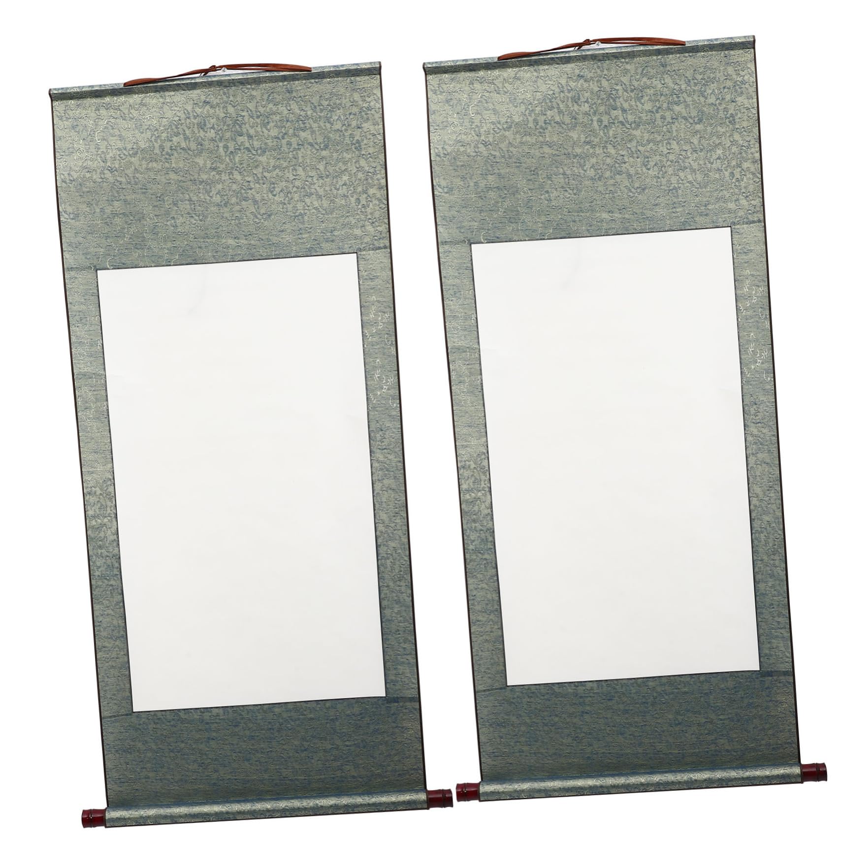 Papier calligraphie vierge suspendu lot de 2 rouleaux pour peinture encre