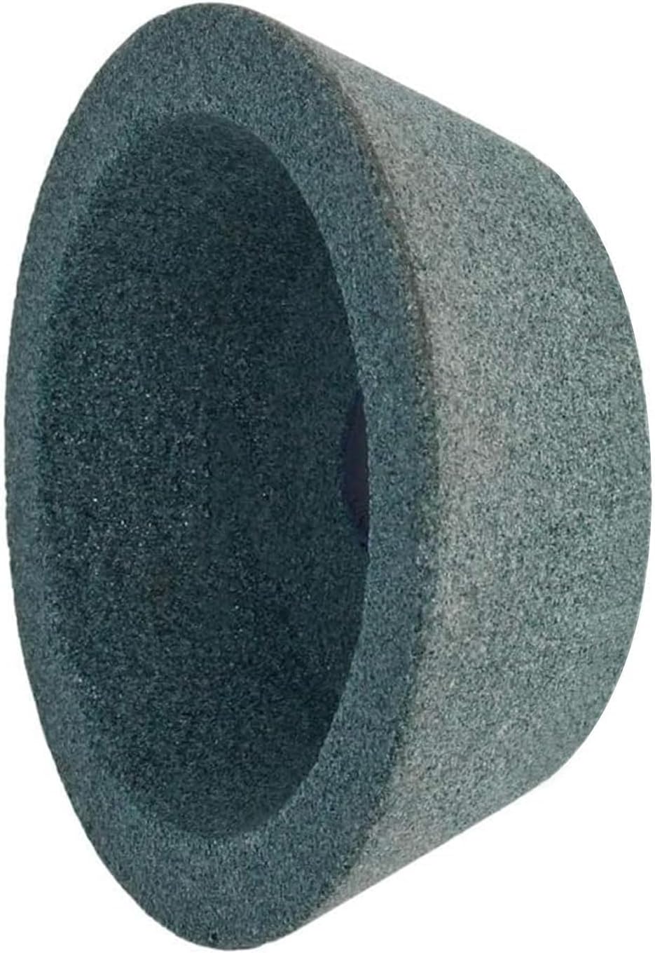 Utoolmart 4 Inch Flaring Cup Grinding Wheel 80 Grits, Green Silicon Carbide Abrasive Wheel for Carbide Metal, Surface Grinding Tools