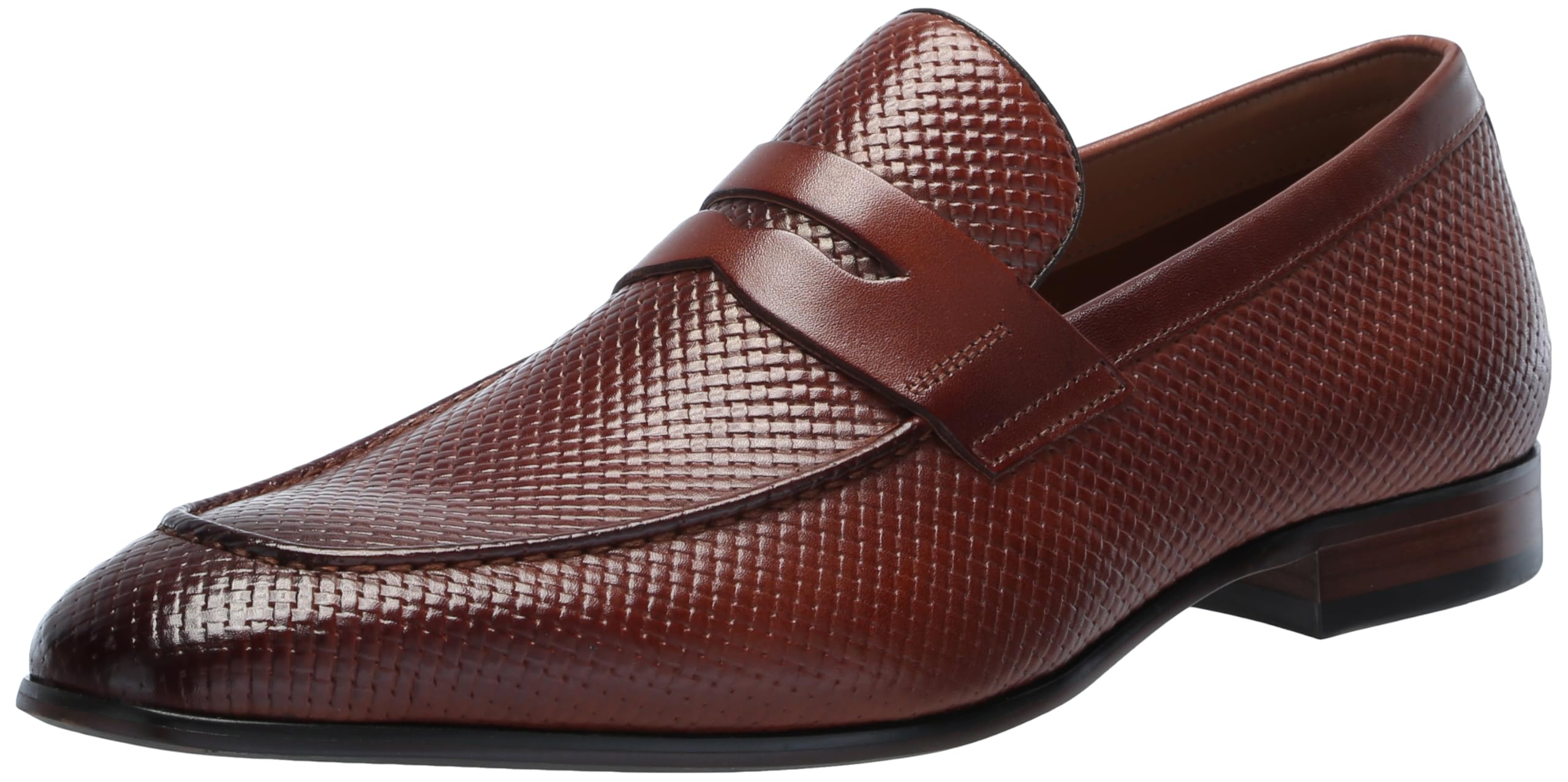 Steve Madden Jamone, Mocassino Uomo, Marrone Chiaro Goffrato, 40 EU