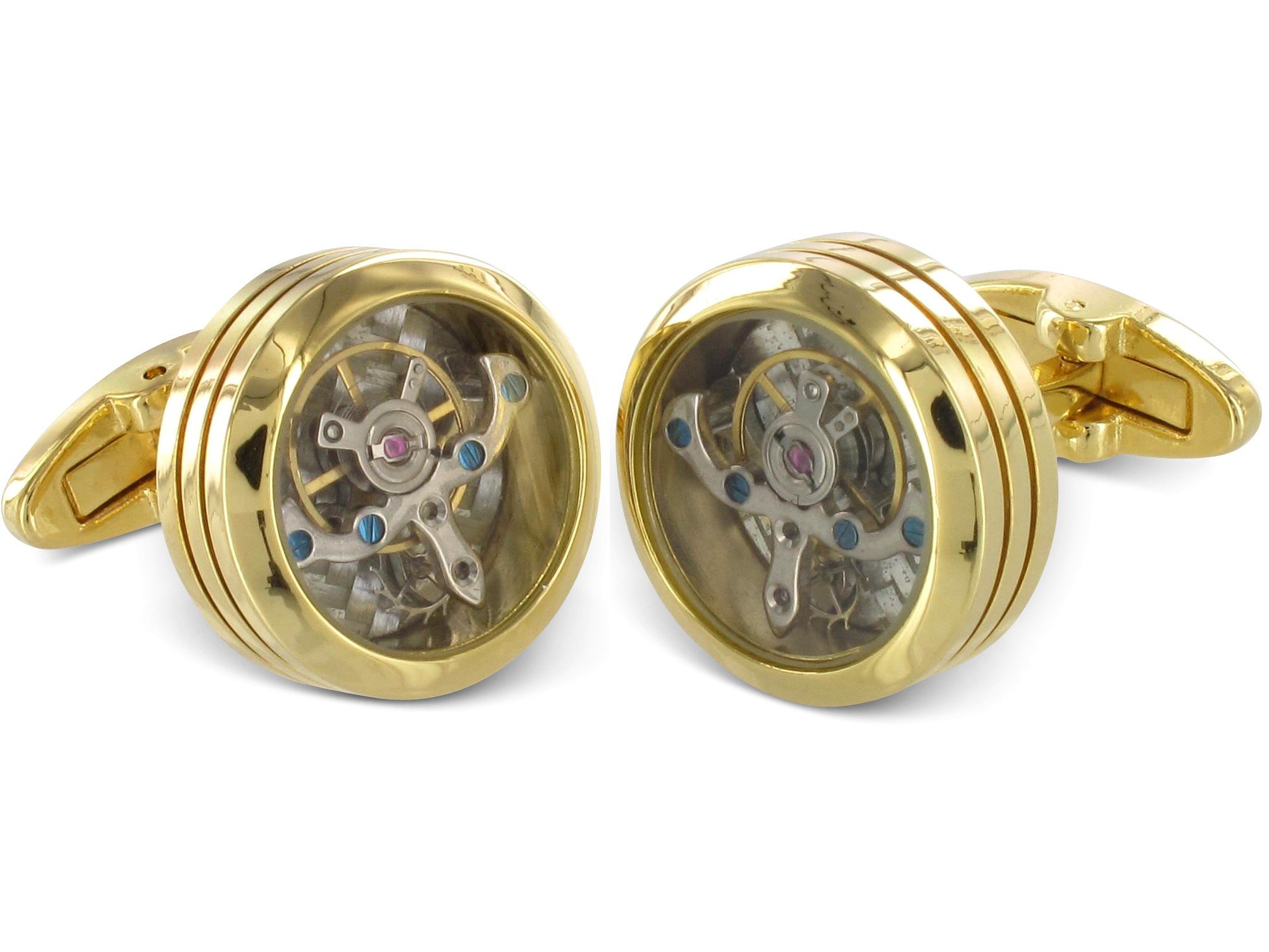 Prestige Manschettenknöpfe Uhrwerk Tourbillon