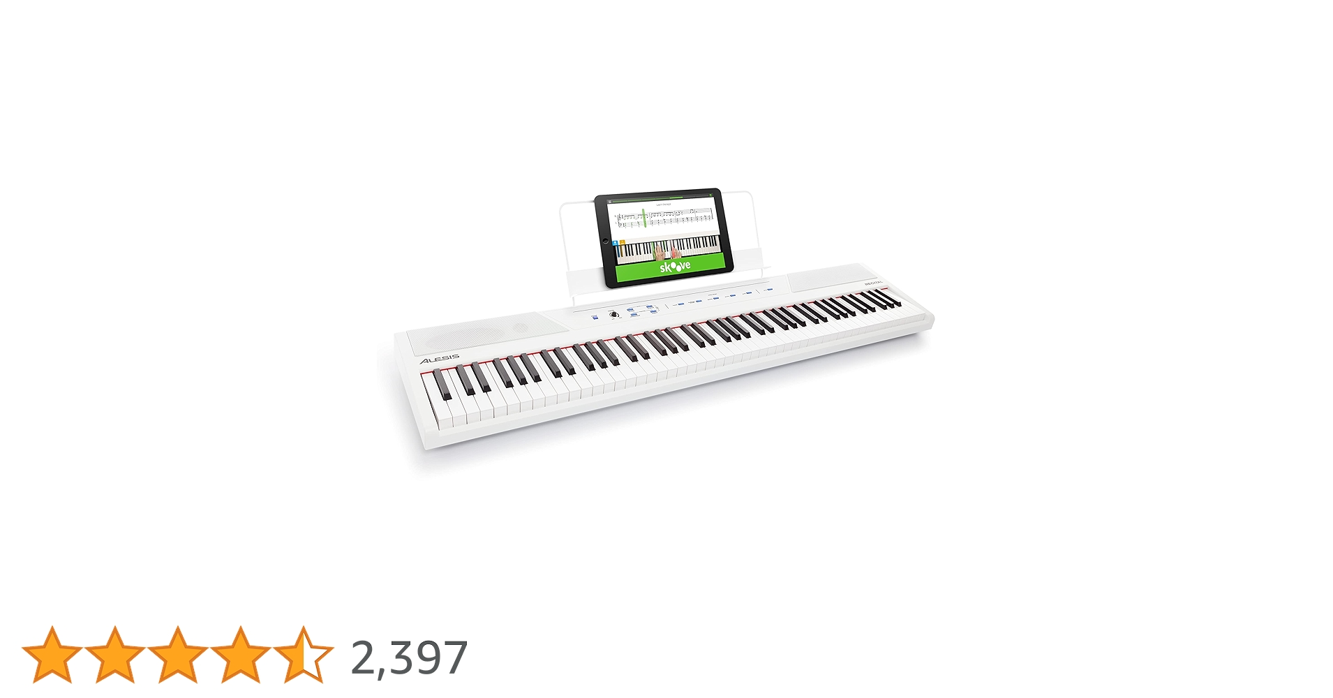 【中古】88鍵盤電子ピアノ ホワイト デジタルピアノ 若干難あり 送料込匿名配送 718sRp8LDlL.jpg_BO30,255,255,