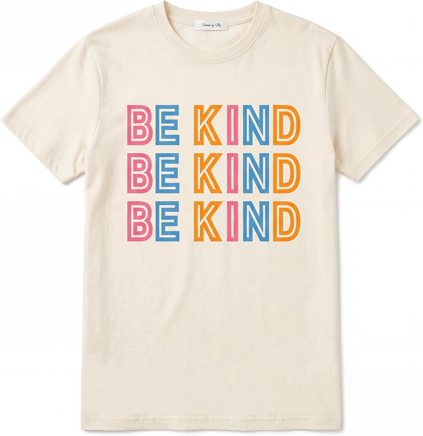 Blooming Jelly Women's Be Kind Teacher Shirt Short Sleeve Cute Graphic Tees