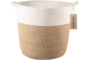 Goodpick Cotton Rope Storage Basket: The Perfect Christmas Tree Basket