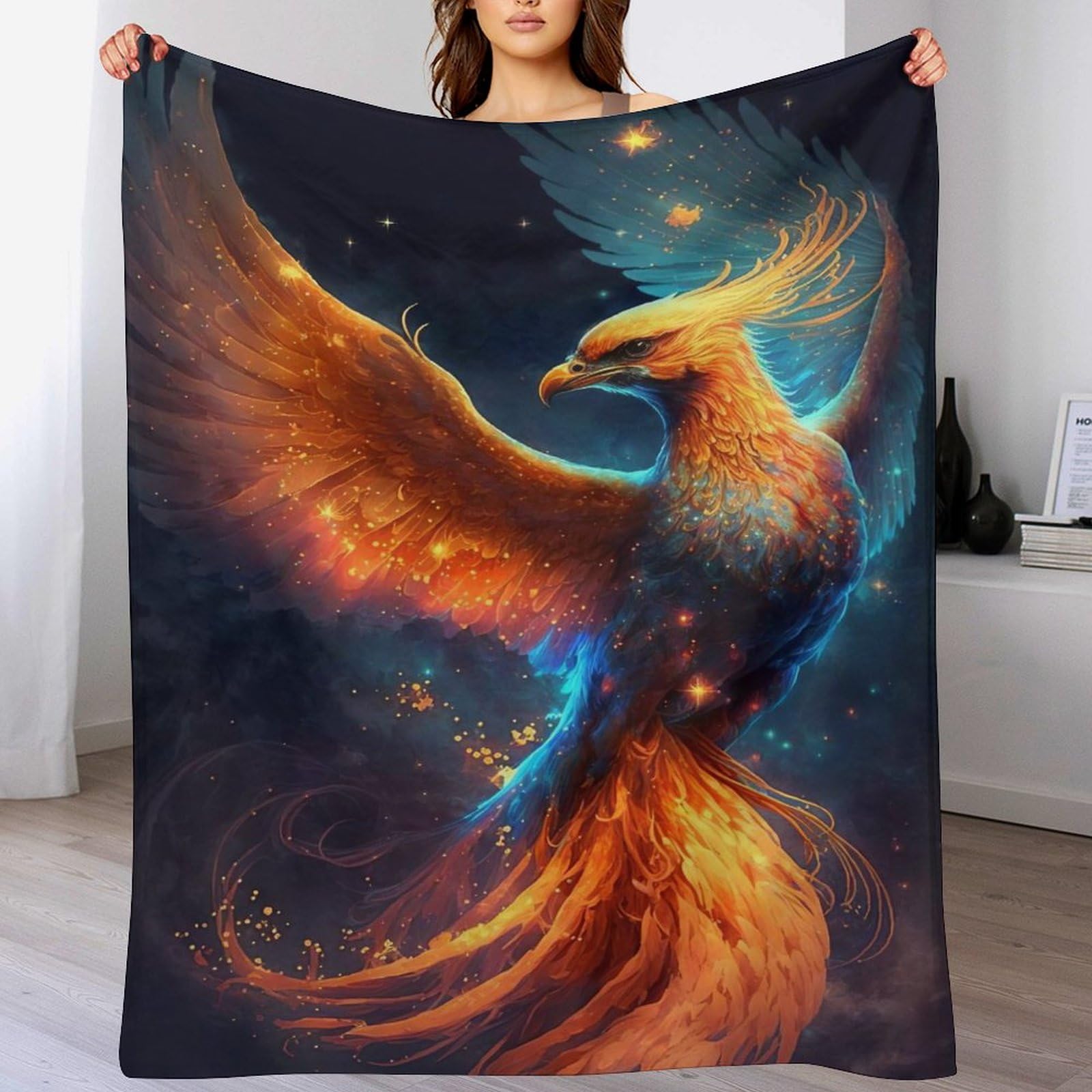 Couverture chaude pour canapé et soirées cocooning en flannel Phénix