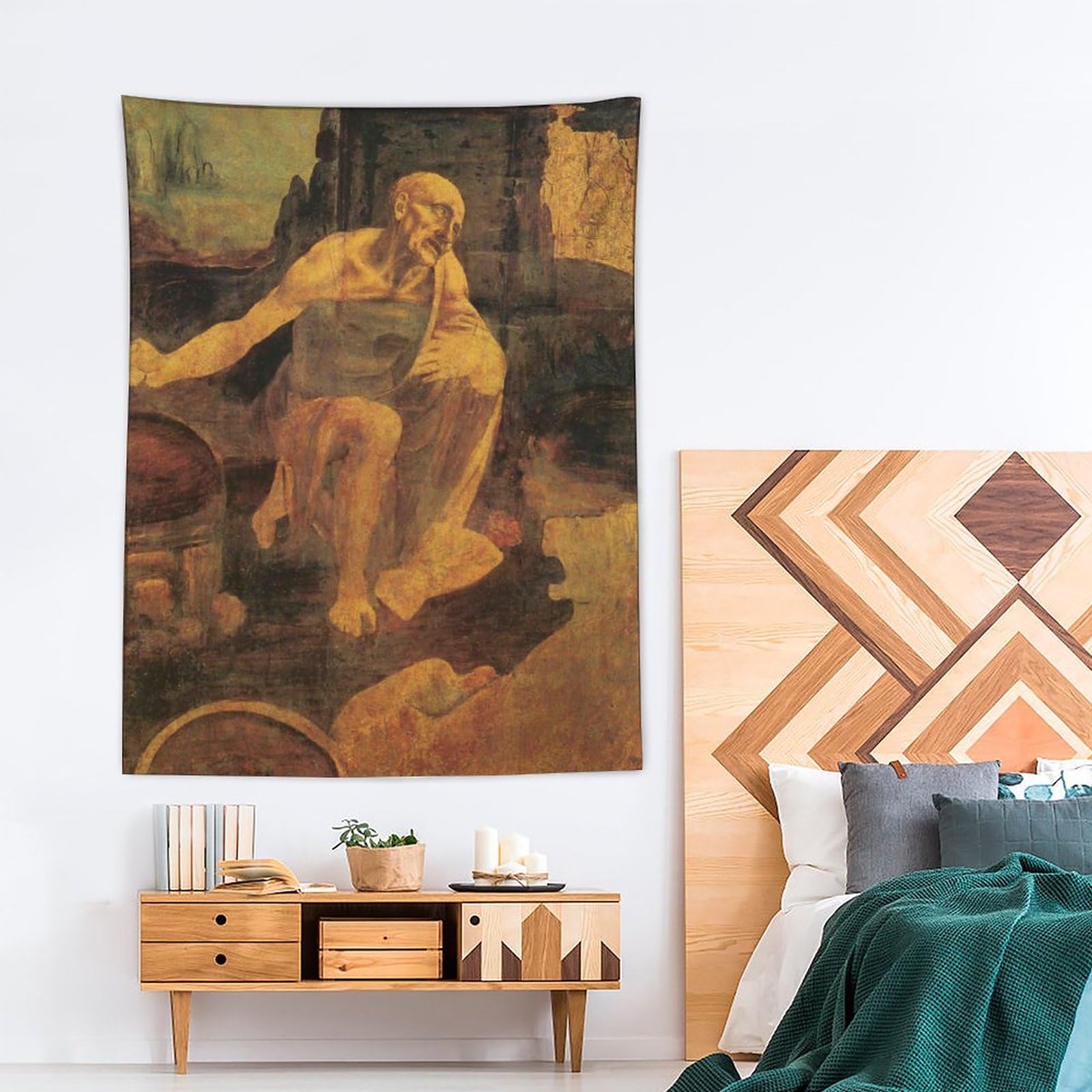 Amazon.co.jp: レオナルド・ダ・ヴィンチの『荒野の聖ヒエロニムス