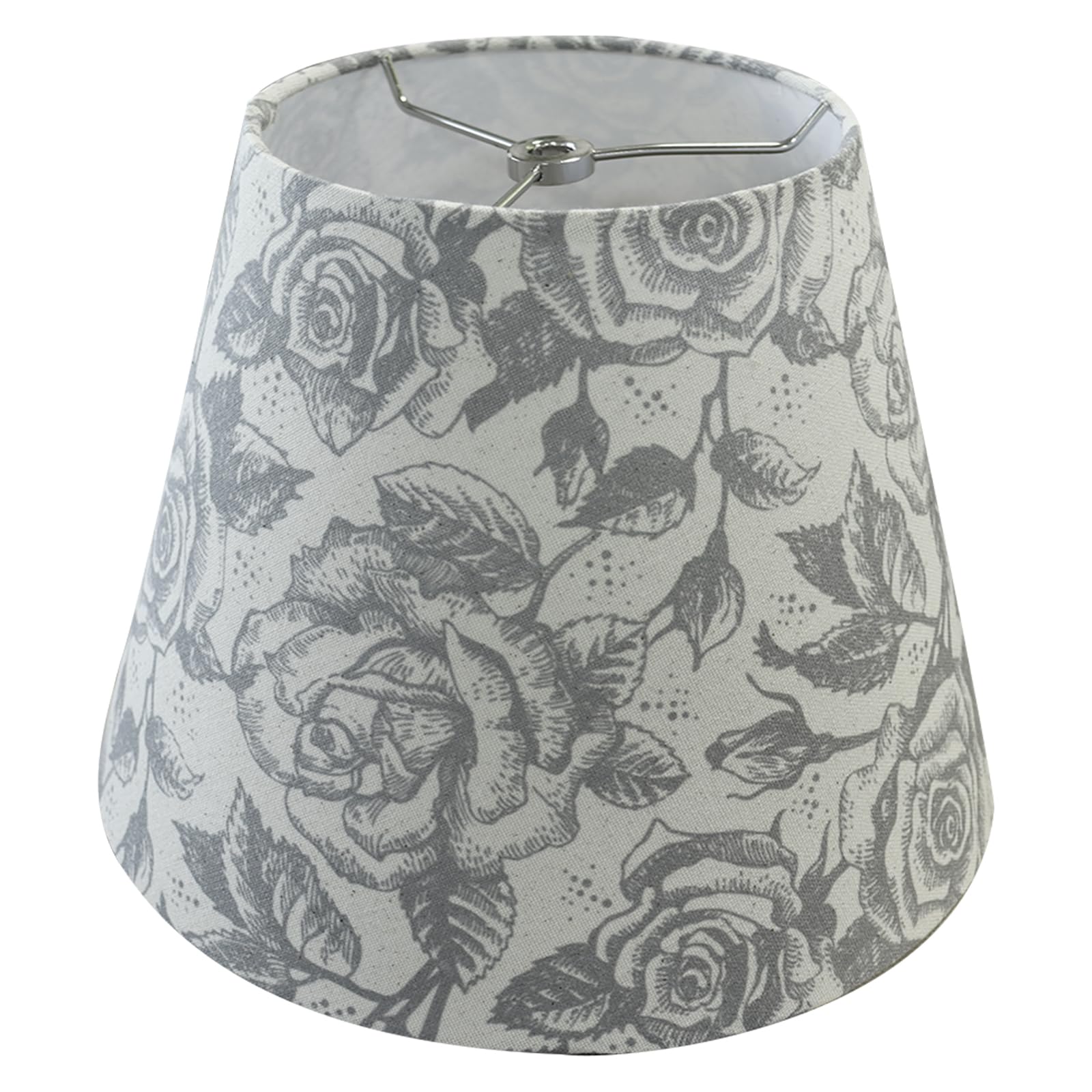 TOOTOO STAR Small Lamp Shades, Printed Lamp Shades for Table Lamps 6" Top x 10" Bottom x 7.5" High, Fabric Lampshade Replacement for Bedside Lamp, Wall Sconces, Spider Fitter-image-9