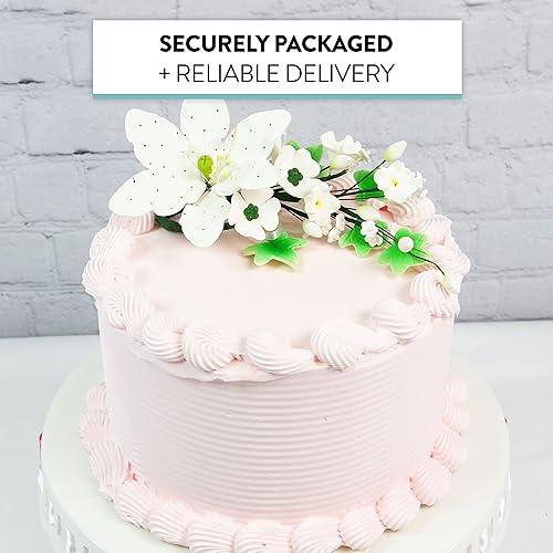 Vista 29 de Global Sugar Art Shrine Lily Sugar Cake Flowers - Espray para tartas de azúcar, color blanco, 1 unidad por el chef Alan Tetreault