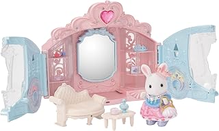 Sylvanian Families 美发沙龙 【 闪亮马车的时尚房间套装 】 フー19 ST标志认证 3岁以上 玩具 娃娃屋 Sylvanian Families EPOCH