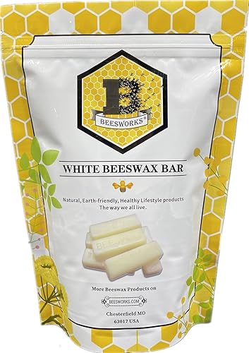 Miniatura 14 de Beesworks Barras de cera de abeja amarilla (6 onzas) 100% puras, de grado cosmético, cera de abeja con triple filtro para el cuidado de la piel