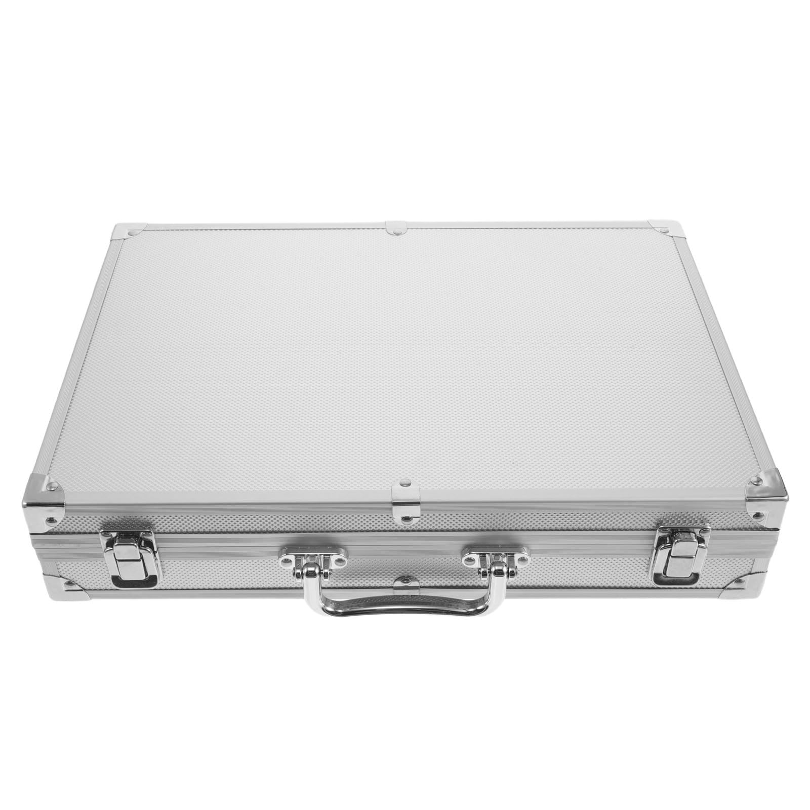 YARNOW Caja Organizadora para 18 Relojes Aleación de Aluminio, Superficie Mate y Cierre Llave, Estuche Portátil y Resistente para Coleccionistas y Uso Diario