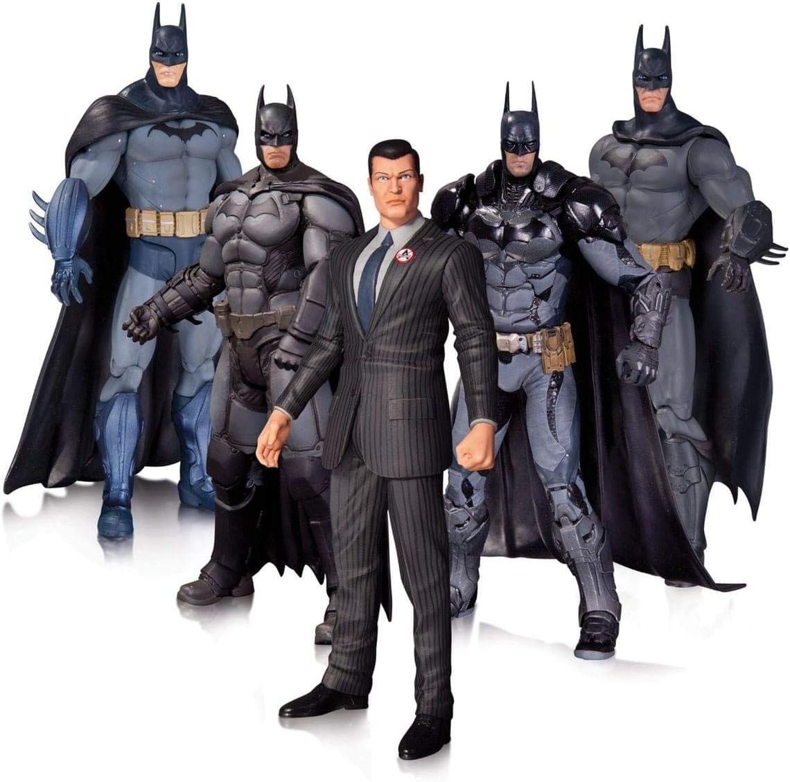DC Collectibles Arkham Batman Action Figure (5-Pack)