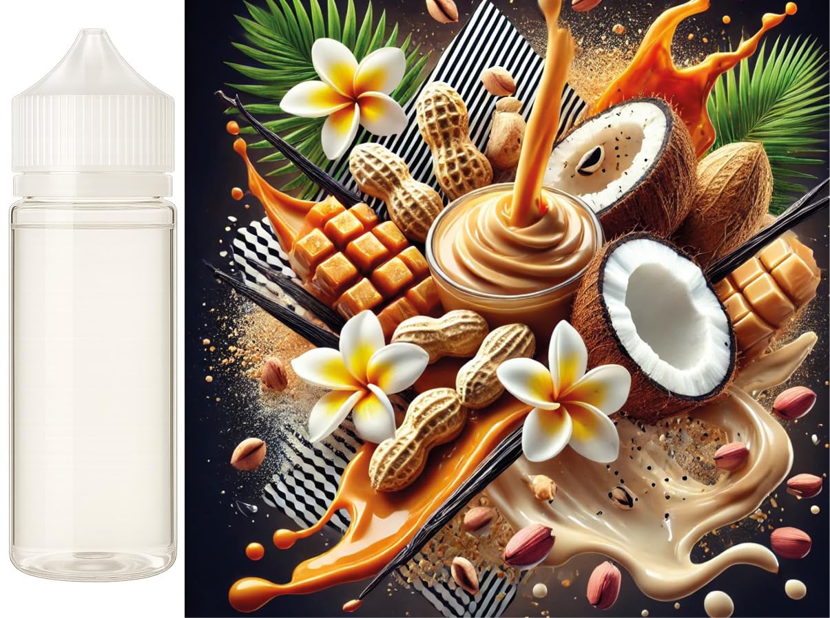 Nutty Sesame & Peanut - sezam, orzech ziemny, karmel, kokos Aromat Koncentrat - wegański - Sasami - 100ml