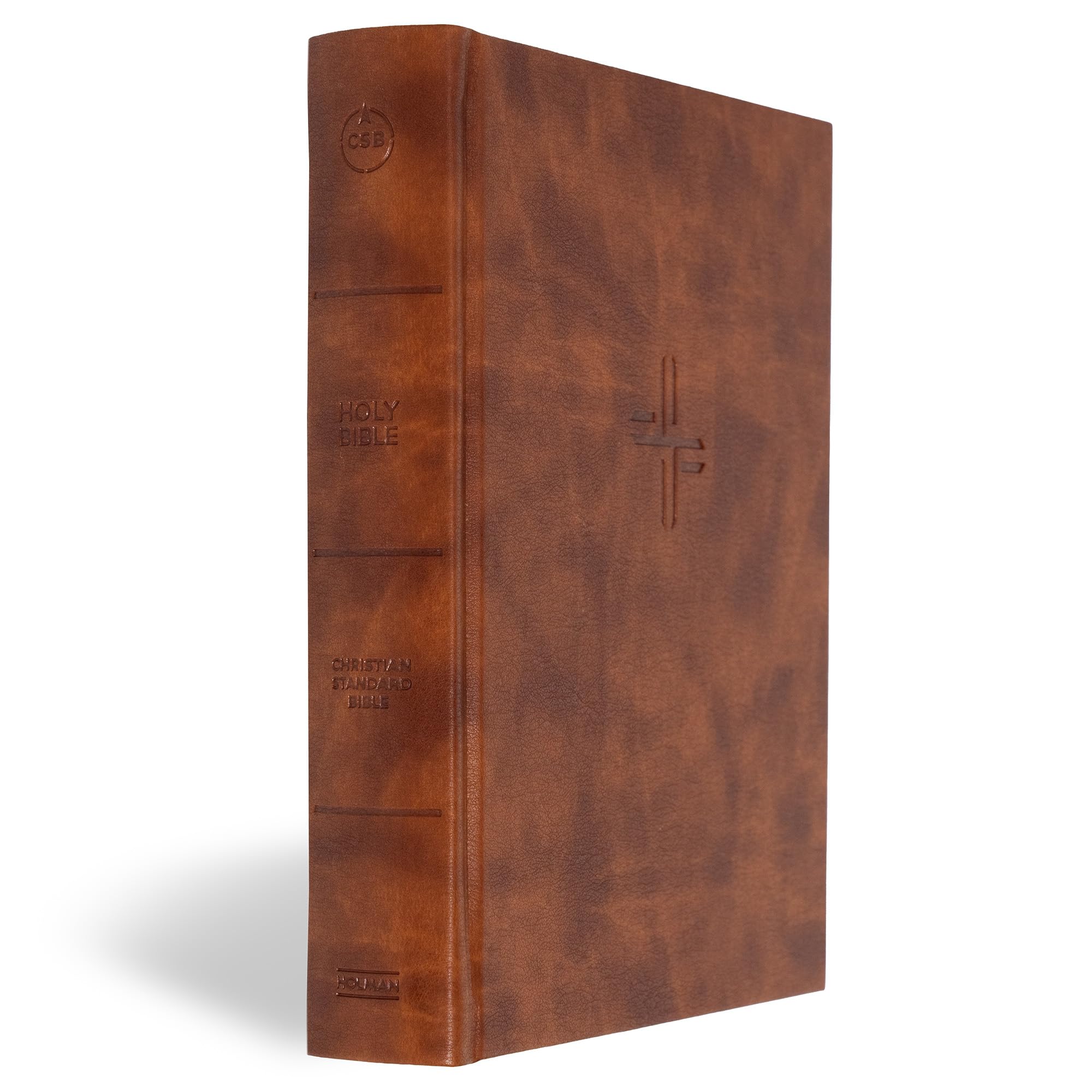 CSB Notetaking Bible, Expanded Reference Edition, Brown LeatherTouch Over Board [Imitation Leather] CSB Bibles by Holman - PT06