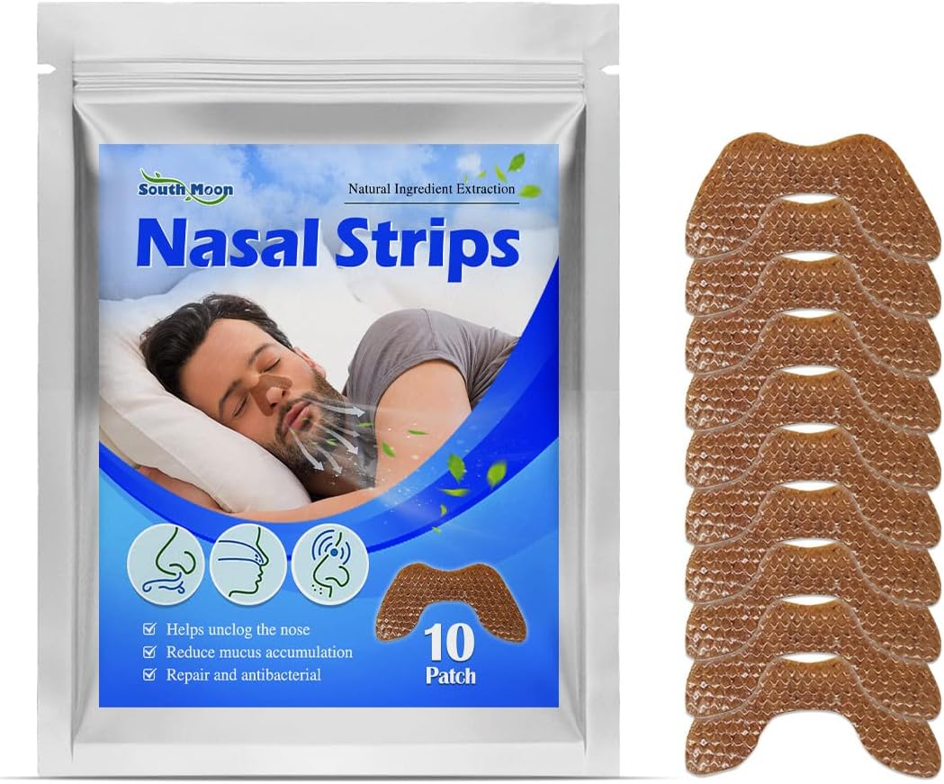 Tiras nasais para nariz,10pcs Adesivo Nasal Ventilação Nariz Expansão ...