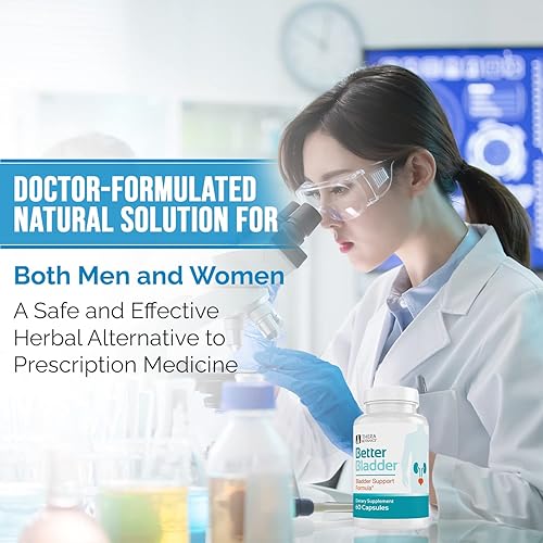 Miniatura 7 de Better Bladder Suplemento de control para mujeres y hombres suplemento de apoyo de la vejiga para ayudar a reducir las fugas urinarias la frecuencia