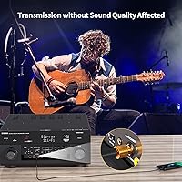 Vista 7 de CableCreation Adaptador de audio para auriculares de 1/4 a 1/8 pulgadas, conector estéreo TRS macho a hembra, convertidor de audio chapado en oro