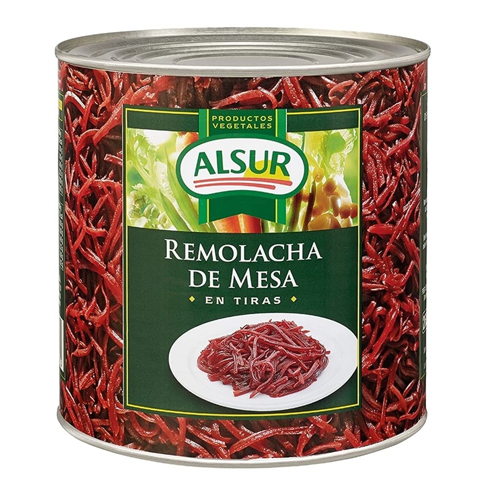 Remolacha de mesa en tiras Alsur lata 1550 g