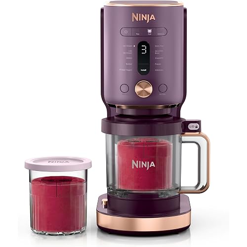 Ninja® CREAMi® XL Deluxe Gen 2, 11-in-1 Ice Cream Maker, Plum, NC601PU