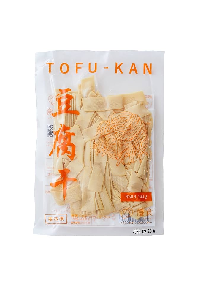 Amazon | 優食 豆腐干（とうふかん）［平切り］冷凍 ［100g 12袋