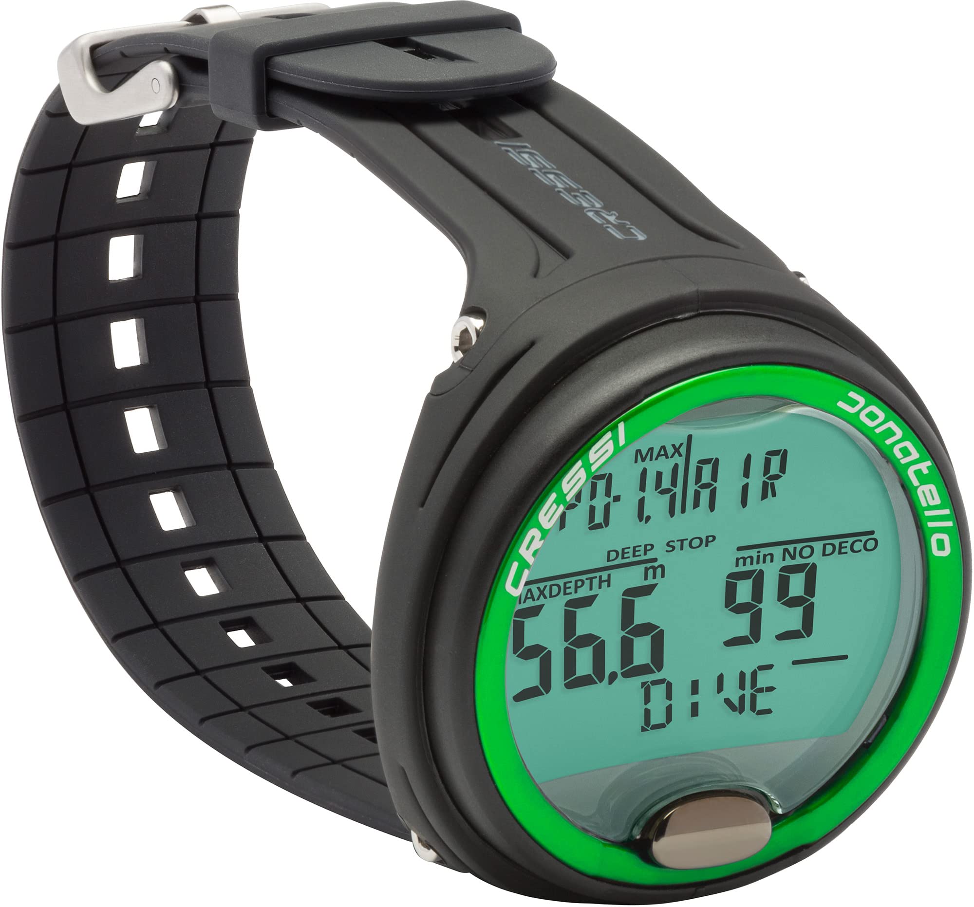 Cressi Donatello noir/vert citron
