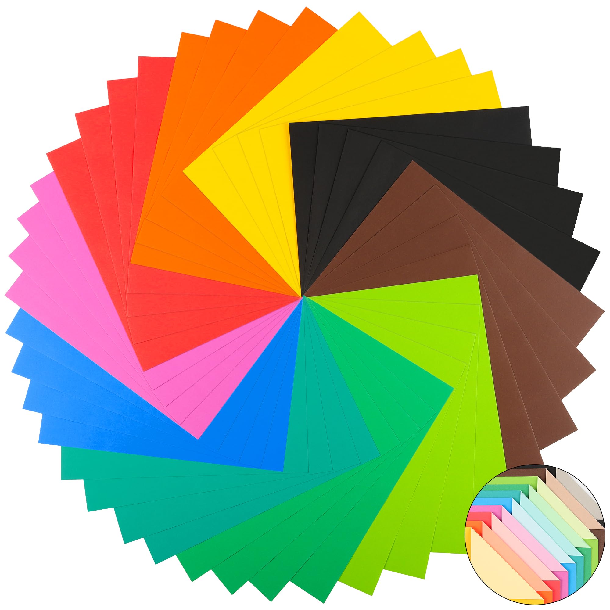 40 Sheets A4 Dual-Color Cardstock