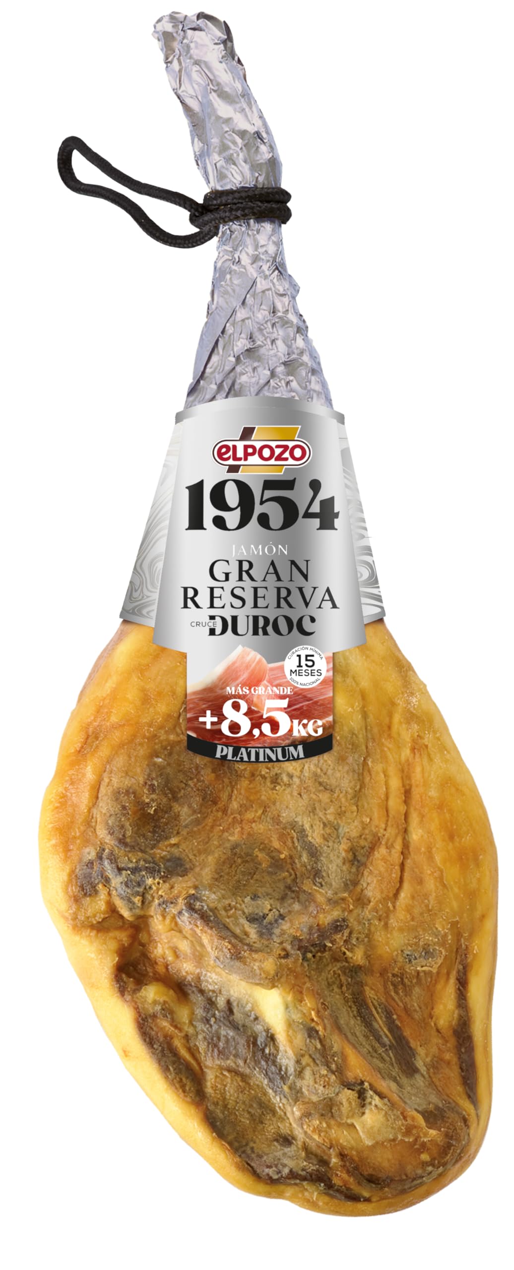 ElPozo Jamón Curado 15 meses curación - 8750 gr
