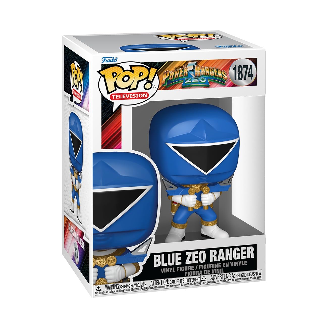 Amazon.com: Funko Pop! TV: Power Rangers Zeo - Blue Zeo Ranger