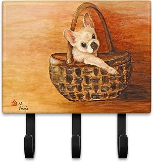 Caroline's Treasures MH1063TH68 French Bulldog Take Me Too Leash or Key Holder, Large, Multicolor