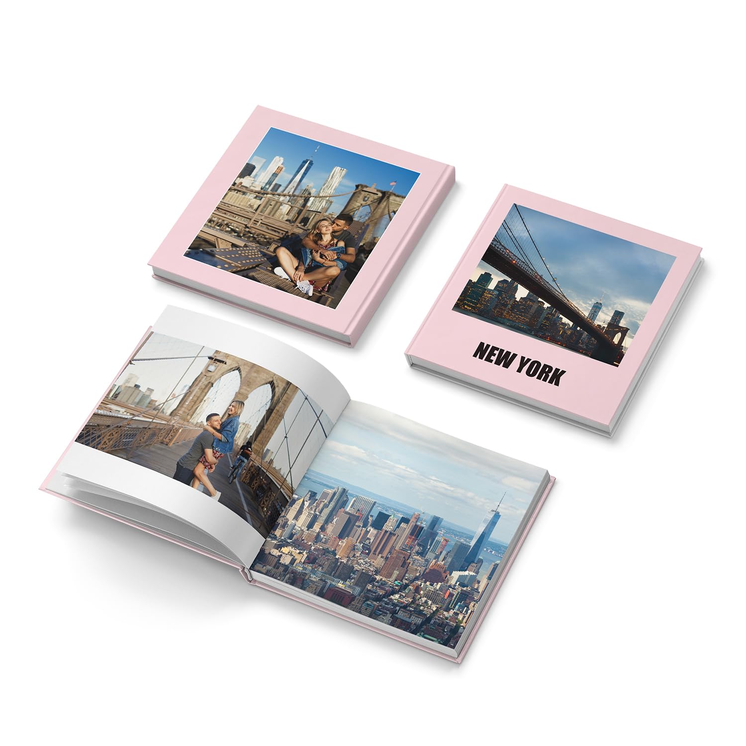 Crear álbum de fotos personalizado en línea Tapa dura - Exclusive, 26 páginas Verticales 20,5x29 cm Crea tu propio álbum digital de fotos con tus propias imágenes perfecto para vacaciones, Navidad