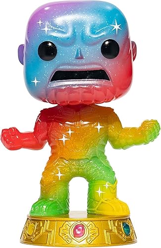 Funko Marvel Infinity Saga Thanos Art Series Pop! Figura de vinilo con pop premium! Protector Entertainment Earth Exclusivo
