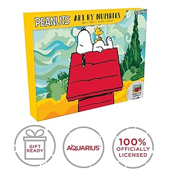 スヌーピーの絵 Amazon | アクエリアス - ピーナッツ スヌーピー チルアート
