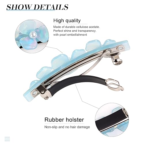 Miniatura 20 de Pasadores y clips grandes para cabello grueso de mujer