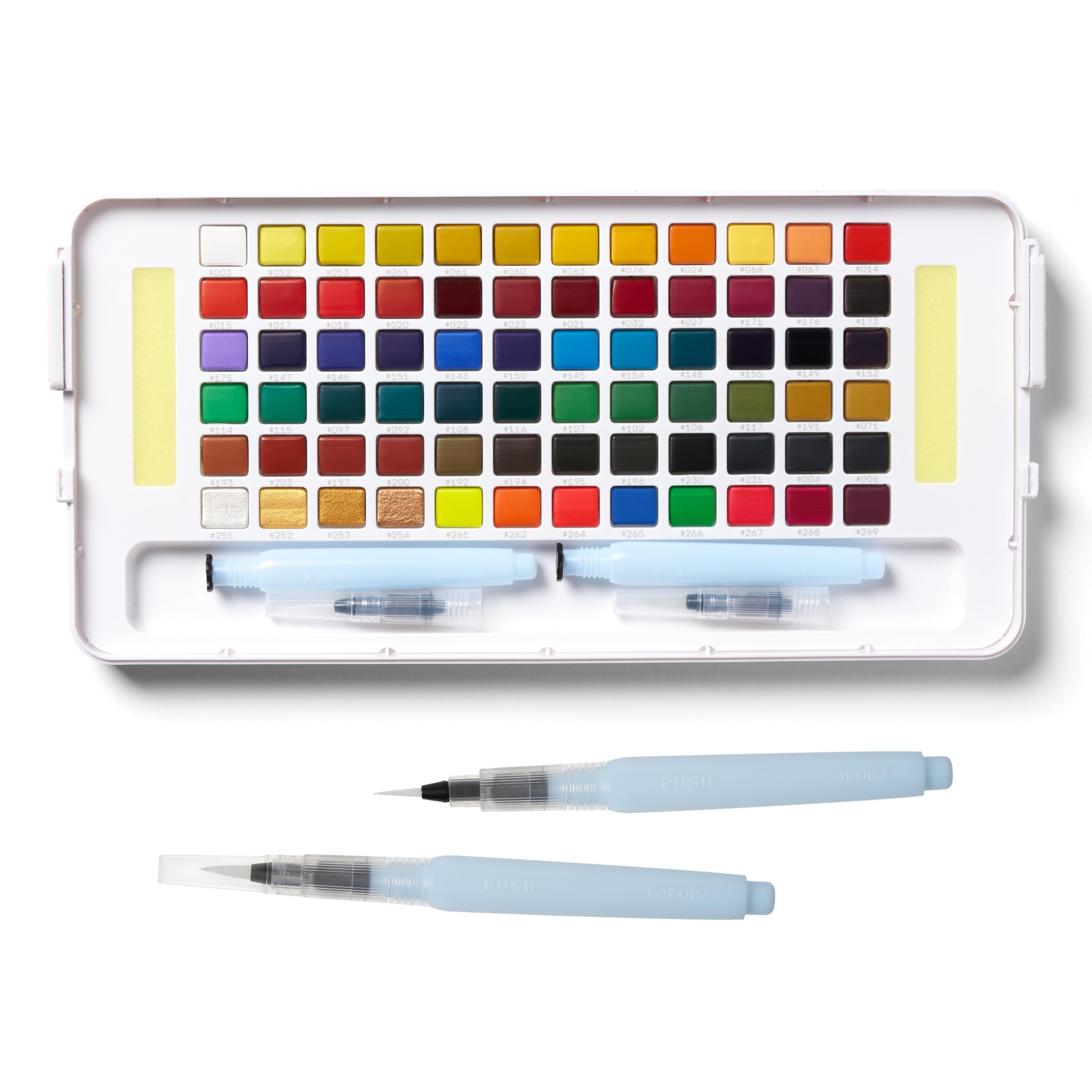 KOI Watercolor BOX72 W/Brushes