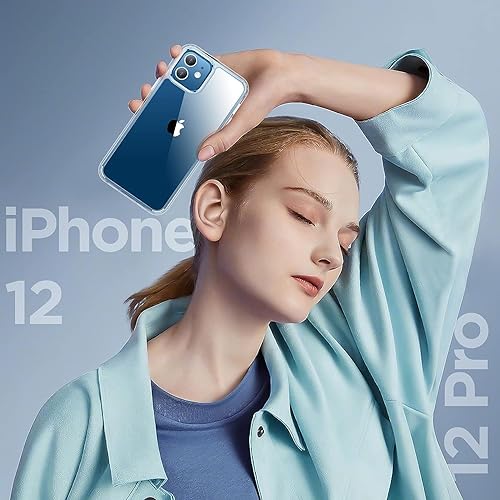 Miniatura 6 de Temdan - Carcasa transparente para iPhone 12 y iPhone 12 Pro