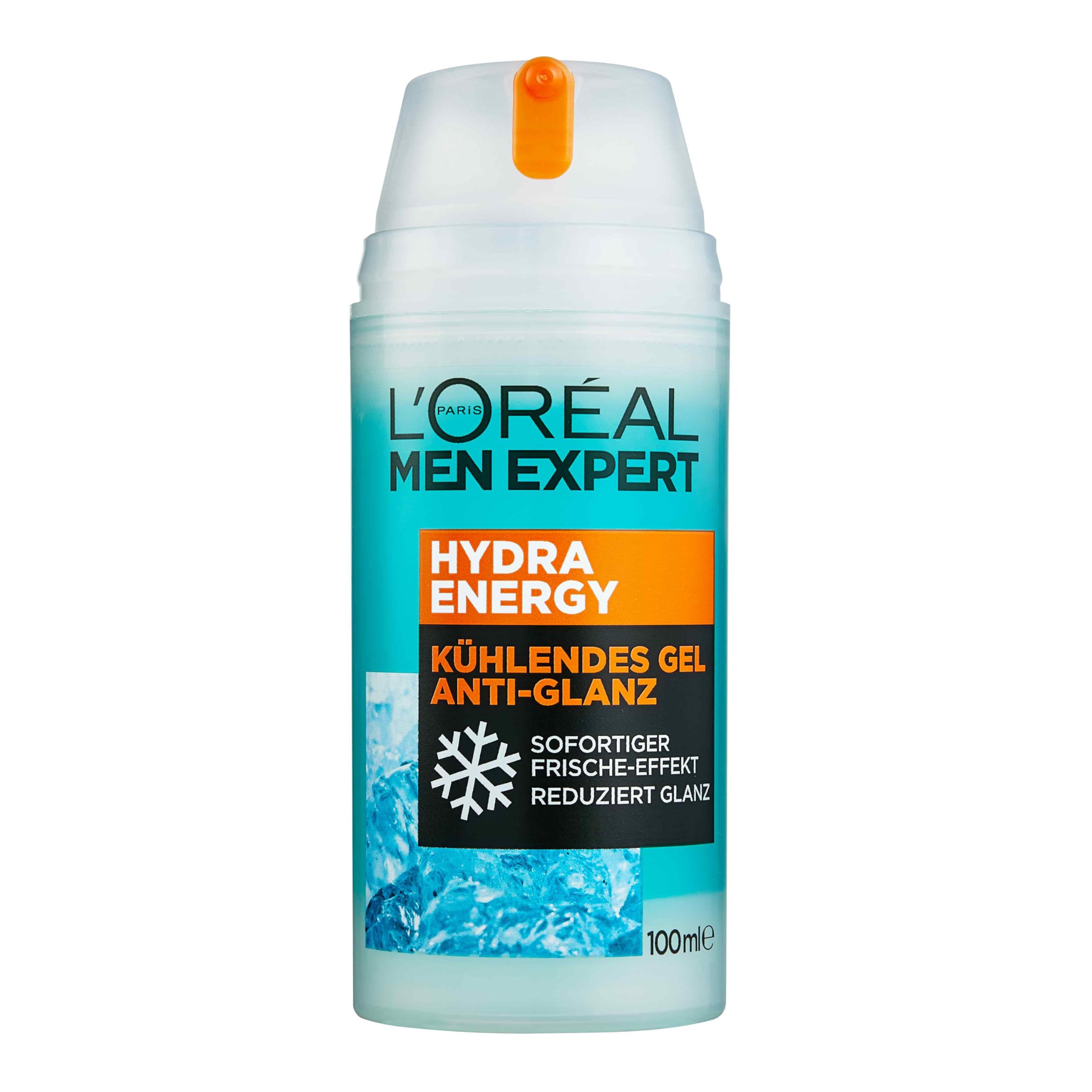 L'Oréal Men Expert Hydra Energetic XL Quenching Gel: Anti-Shine, with Hyaluronic Acid for Intense Hydration. Revitalises Skin