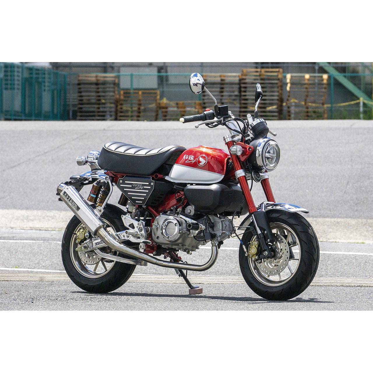 モンキー125 オーバーレーシングマフラー TT-Formula マフラー サウンドアジャスト OVER（オーバー