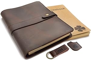 Le Vent Refillable Leather Journal: Write Your Story