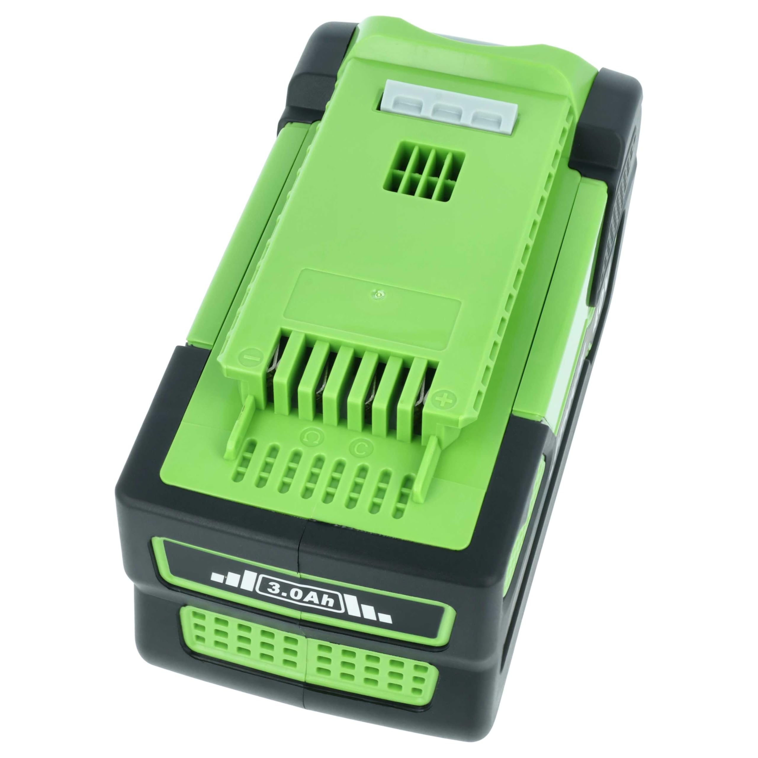 vhbw Batería Compatible con Greenworks 40V 12, 40V 14, 40V 15, 40V 16, 40V 17, 40V 19, 2605302 Herramienta de jardín cortacésped 3000mAh 40V Li-Ion