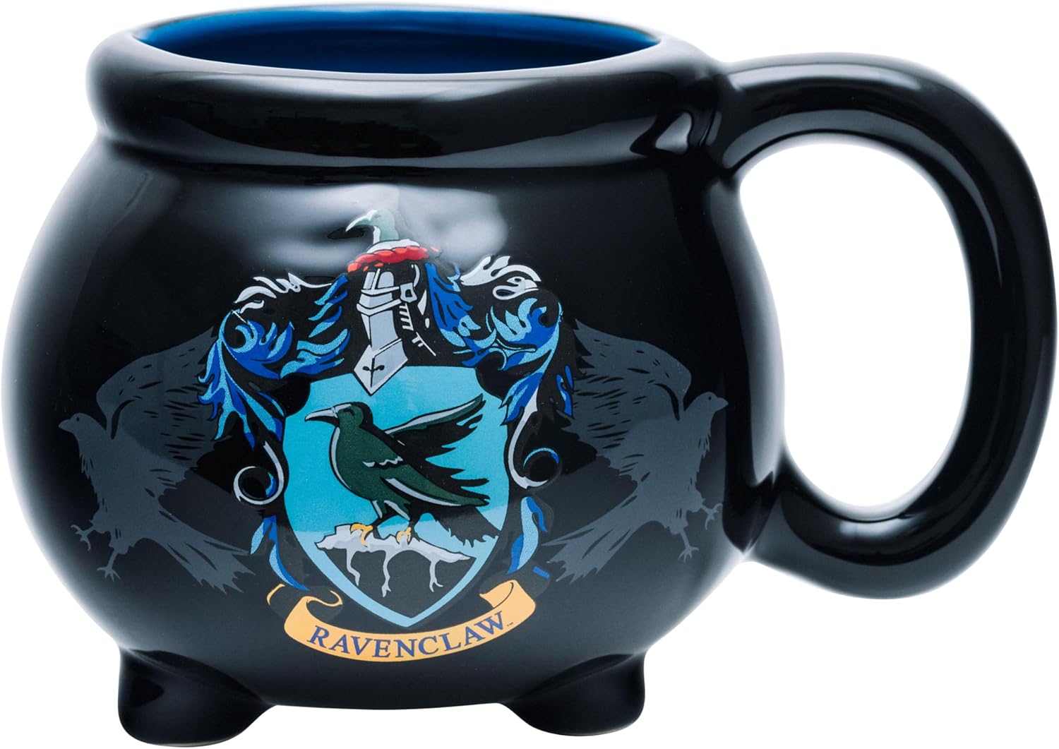 Amazon.com | Silver Buffalo Harry Potter Hogwarts House Ravenclaw Crest ...