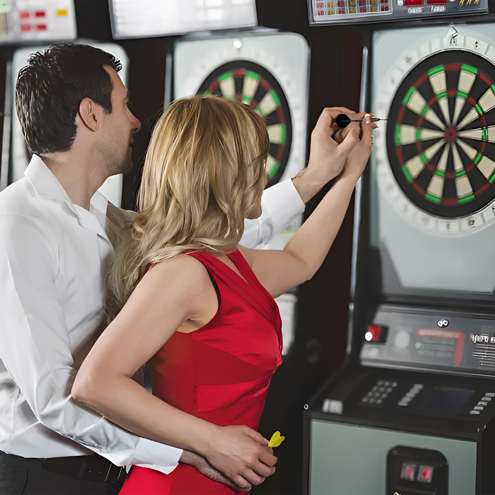 GAJUS 12pcs Ailettes De Fléchettes Avec Tiges Et Filetage 2BA