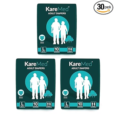 Kare Med Adult diapers L 10 Set of 3