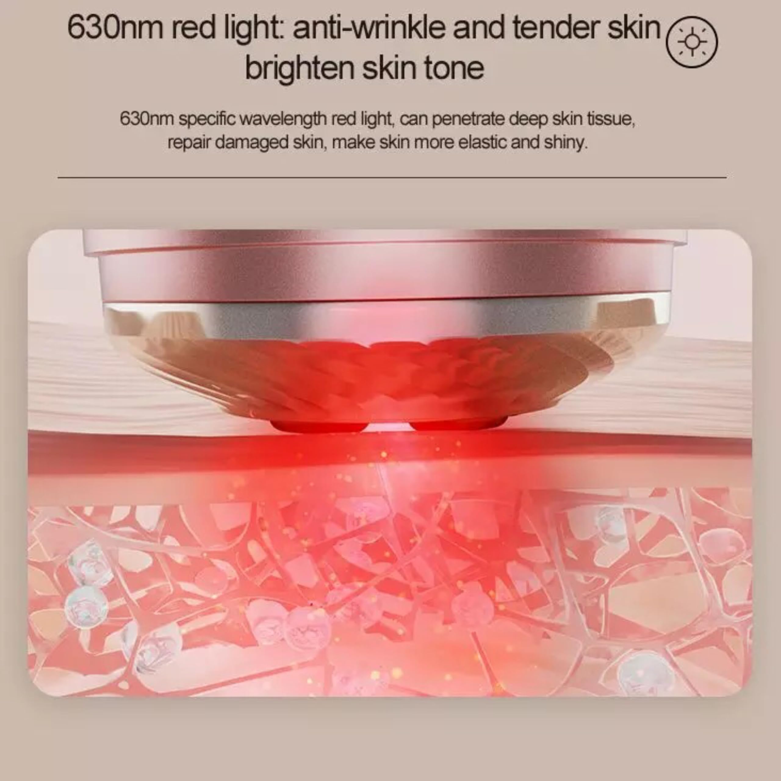 Lalano's Cosmetics urządzenie przeciwstarzeniowe V- Face- RF do mikrodermabrazji, EMS, urządzenie do ujędrniania twarzy, oczyszczania twarzy i pielęgnacji twarzy, technologia częstotliwości radiowej,
