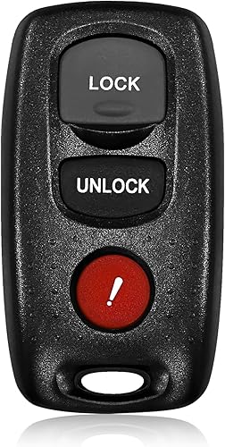 Repuesto para Mazda 3 Key Fob 2007 2008 2009 Control remoto KPU41794 3 botones 313.8MHz