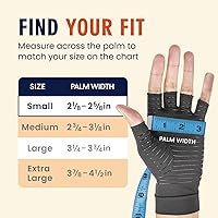 Vista 6 de Guante de artritis Comfort de cobre