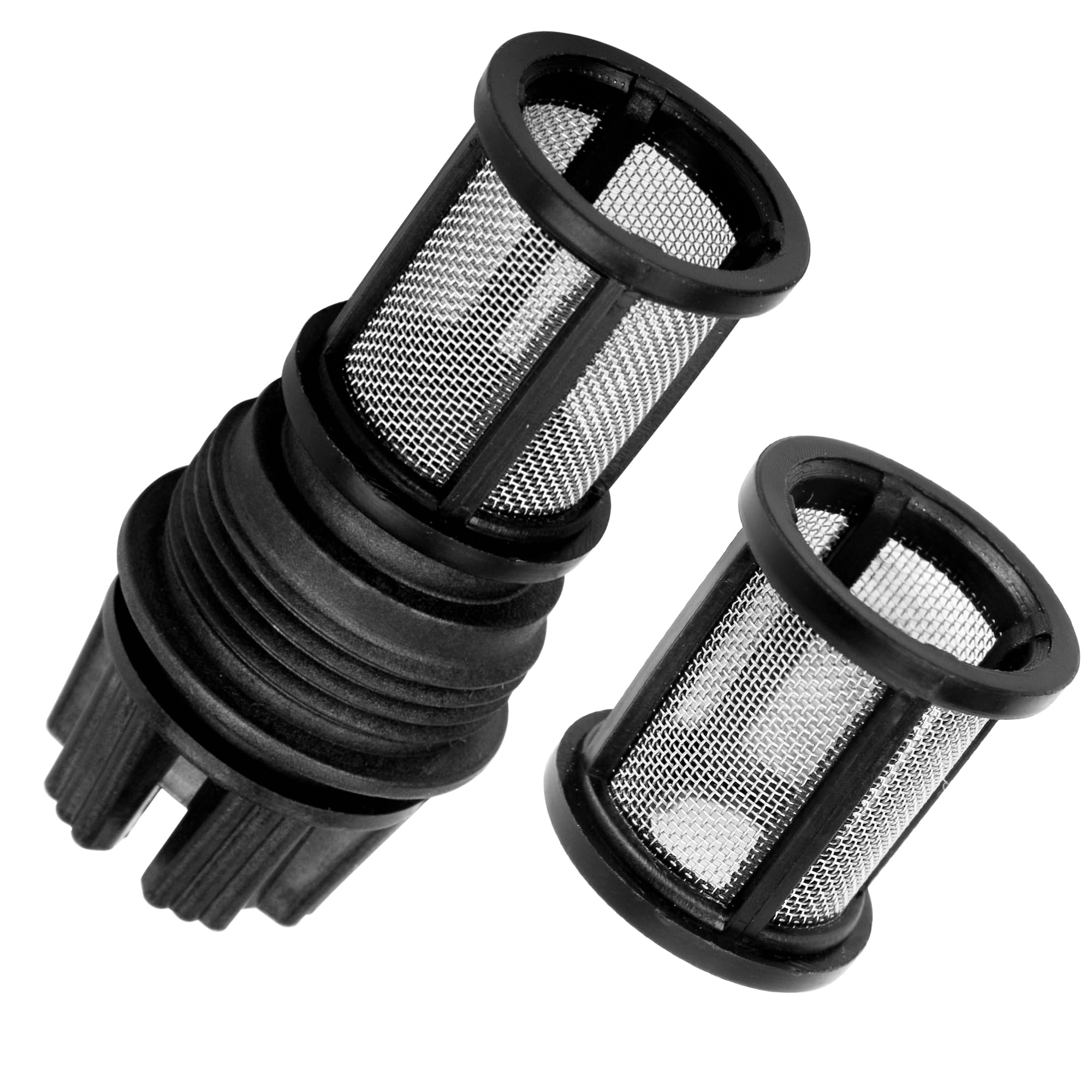 Filtro de entrada EGBD032 DTJD006 Cubierta de filtro de agua para calentador de agua Nortiz Piezas de repuesto compatibles con el conjunto de filtro de agua debajo del fregadero Noritz Paquete de 2 mallas de entrada Paquete de 1 cubierta de filtro de agua